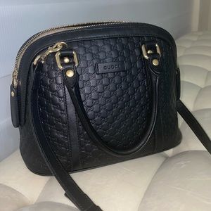 AUTHENTIC Gucci Dome Microguccissima Convertible To Crossbody Mini Bag